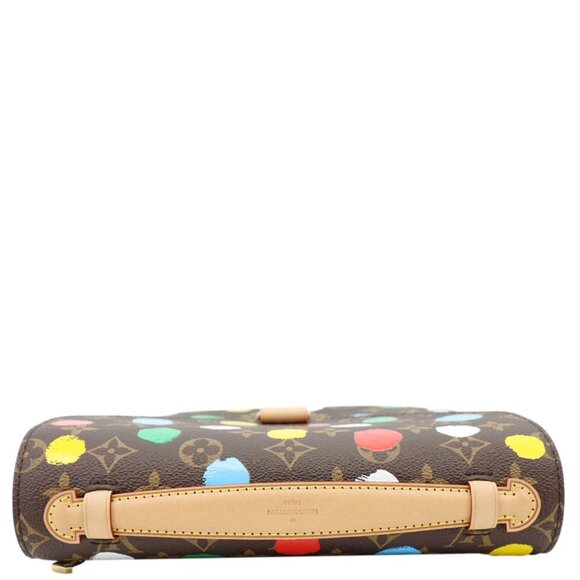 Louis Vuitton  LV x YK Dots Metis Pochette Monogram Painted Dots Crossbody Bag B - Picture 5 of 13